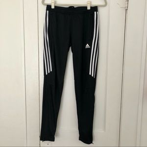 Women's Adidas Tiro 17 black training pants, sz S
